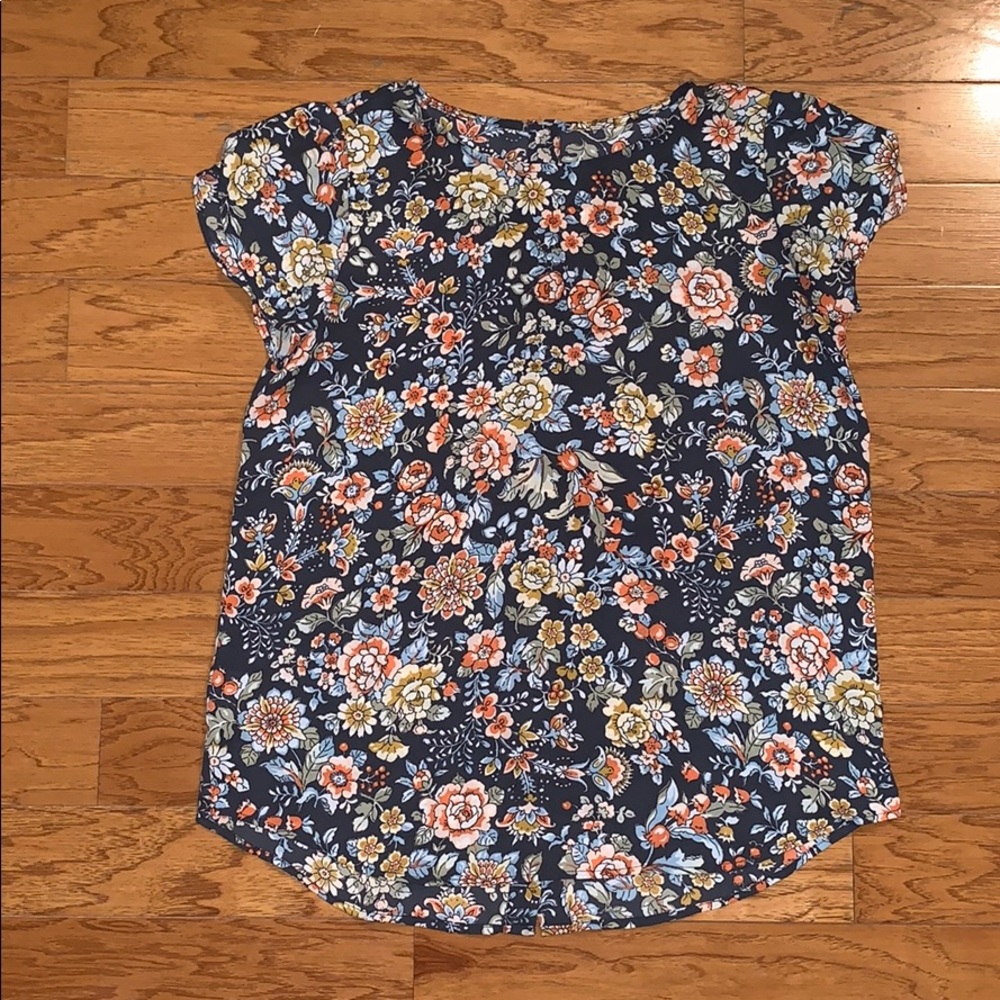 LOFT XSP Floral Blouse